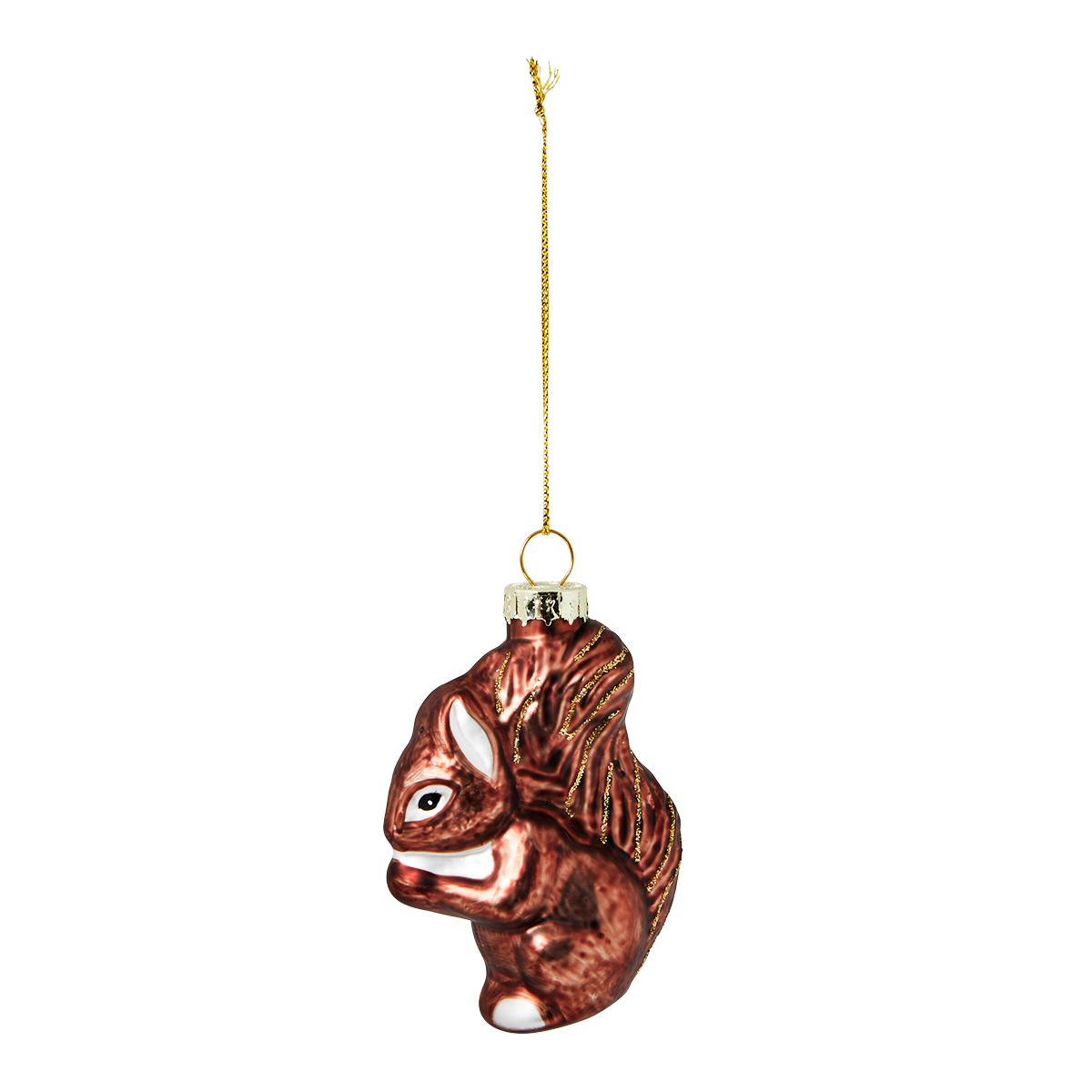 Christmas bauble. Squirrel