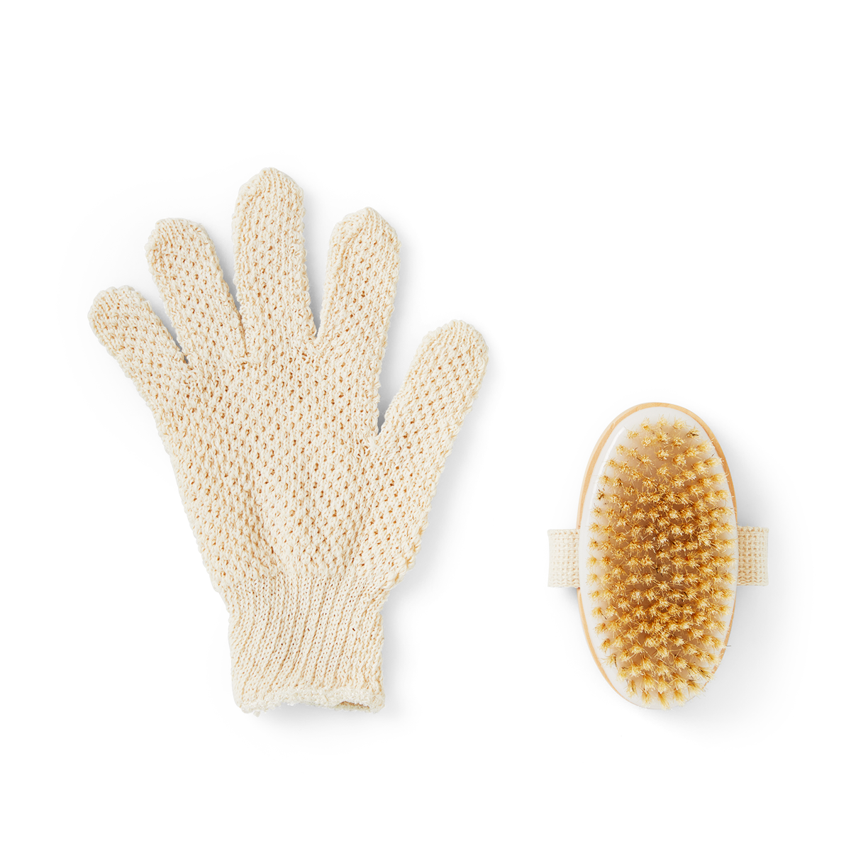 Scrubbing set