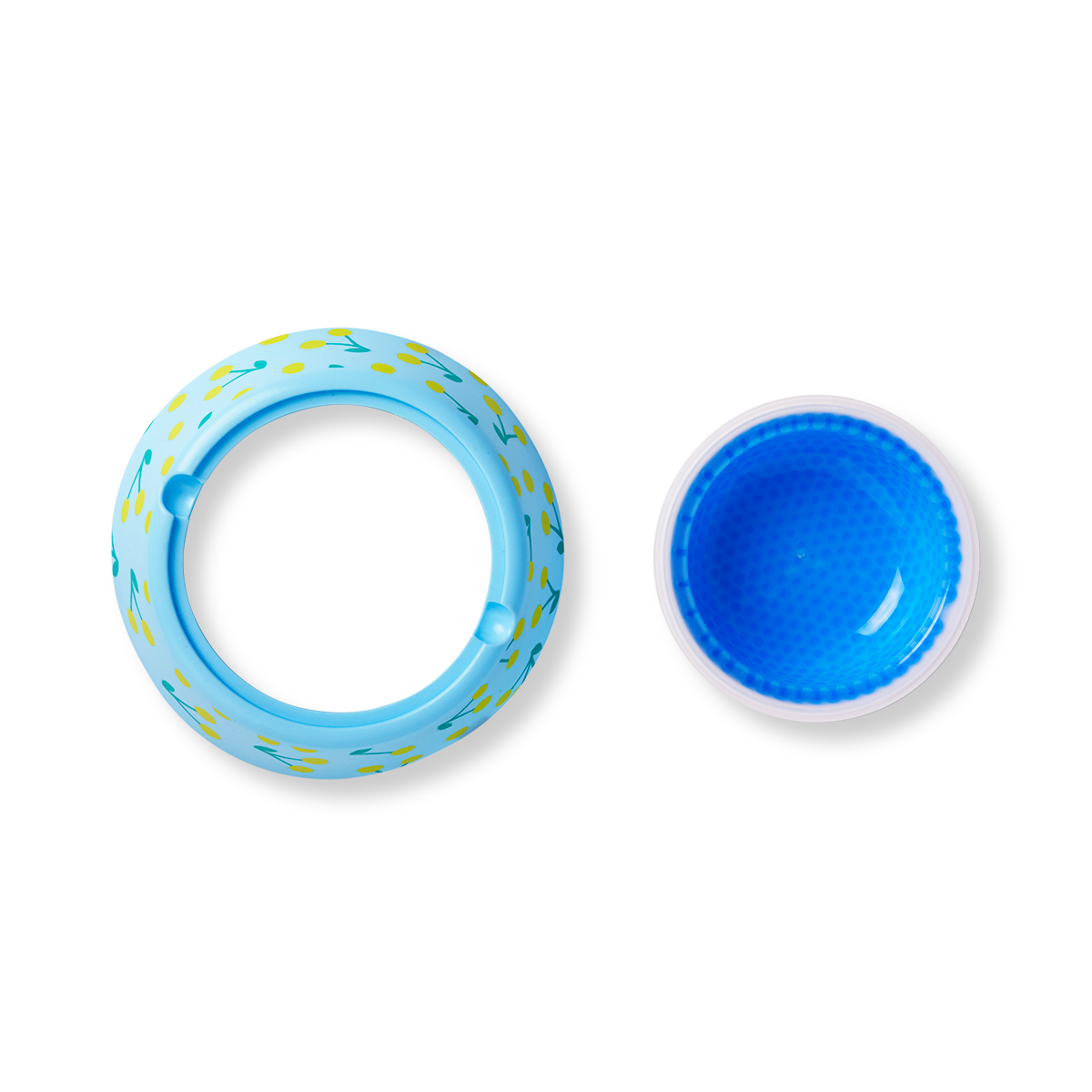 Cooling drinking bowl