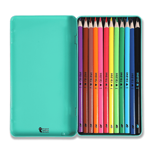 Coloured pencils