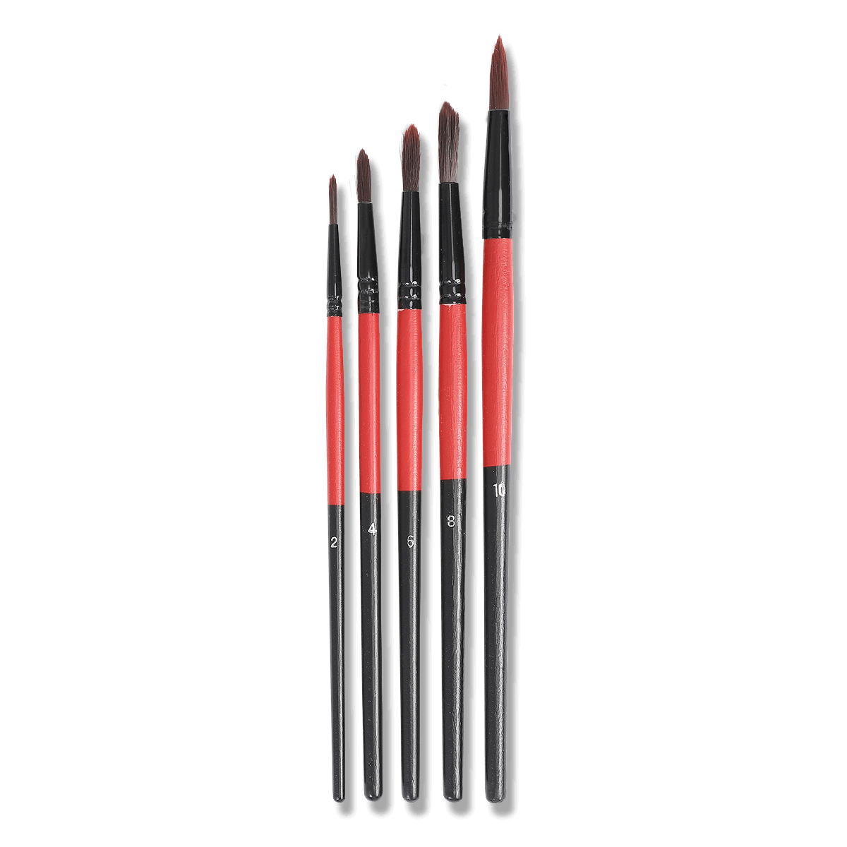 Hobby paint brushes