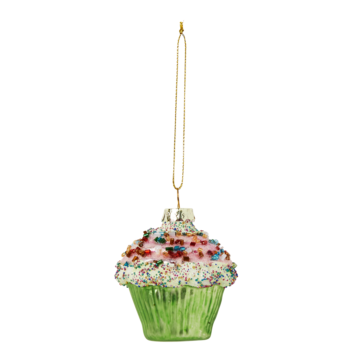 Christmas bauble. Cupcake