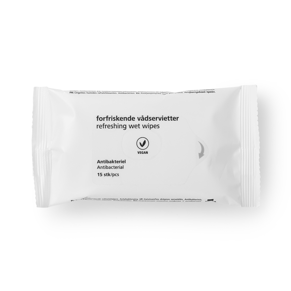 Refreshing wet wipes