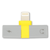 Dual lightning splitter. Fits iPhones/iPads