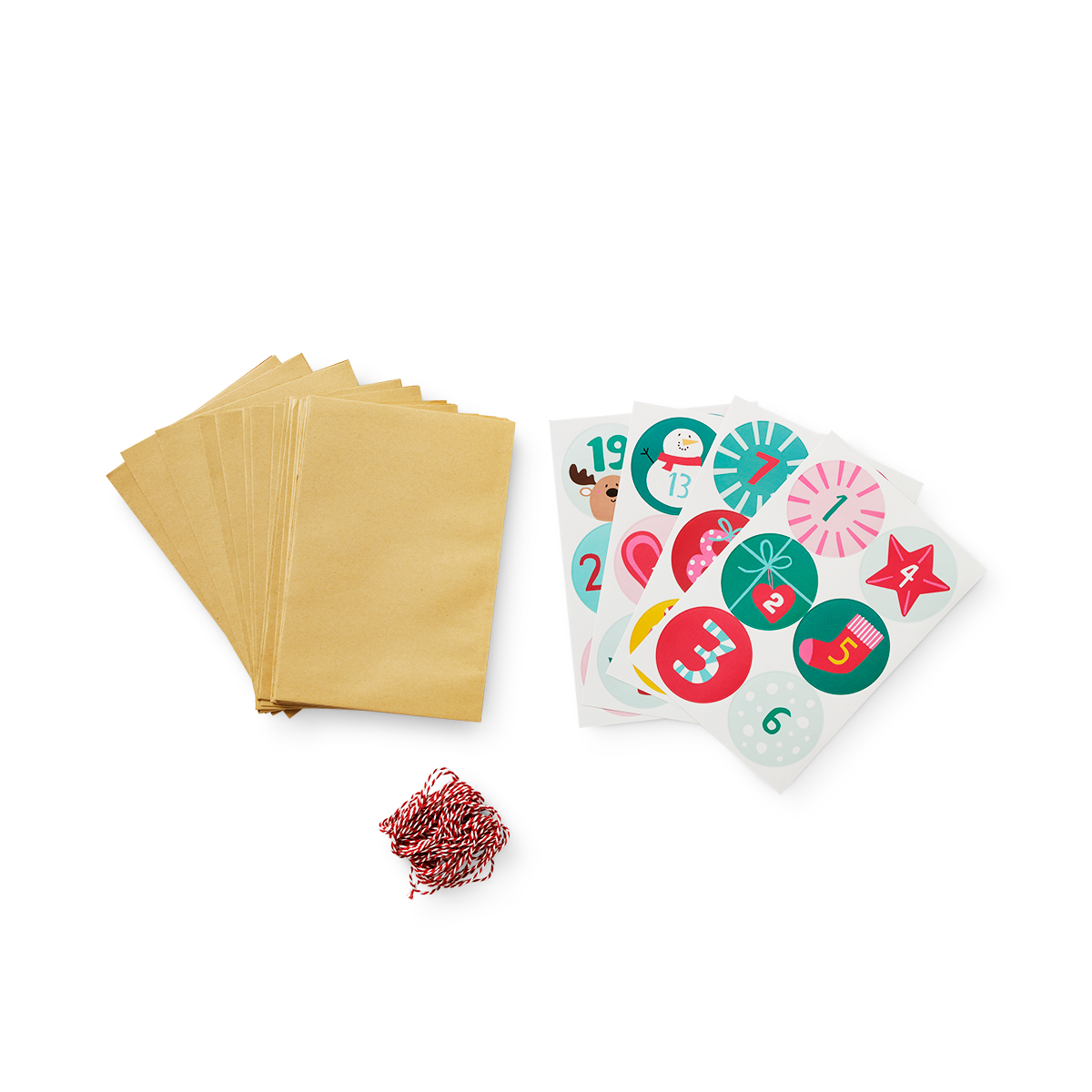 Advent gift bags