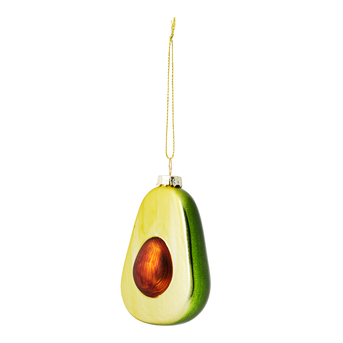 Christmas bauble. Avocado