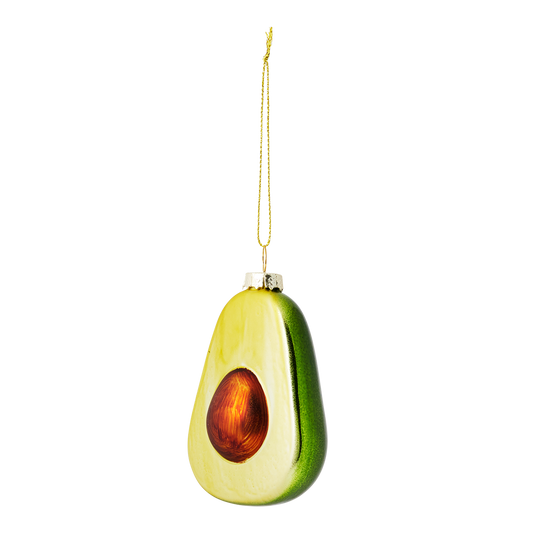 Christmas bauble. Avocado
