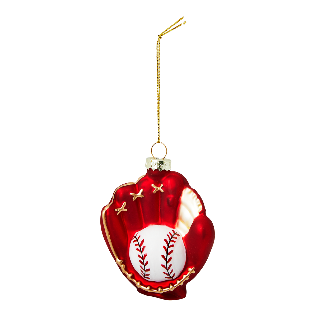 Christmas bauble. Baseball