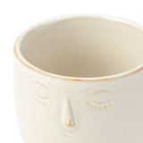 Vase mit Gesicht. 7 cm