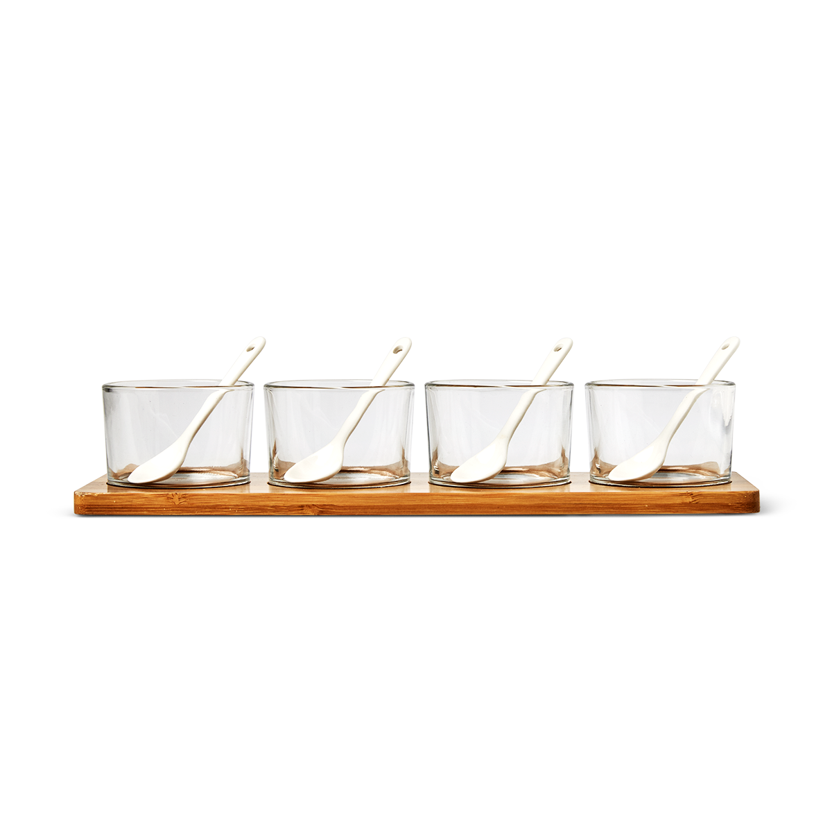 Tray with serving bowls