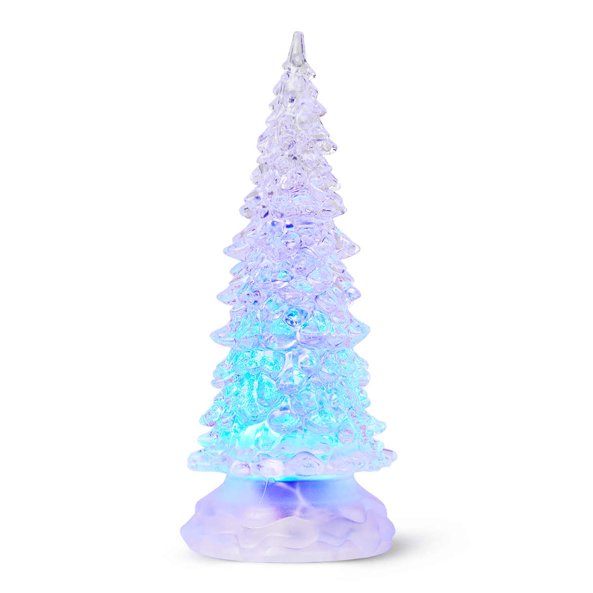 Swirling glitter tree