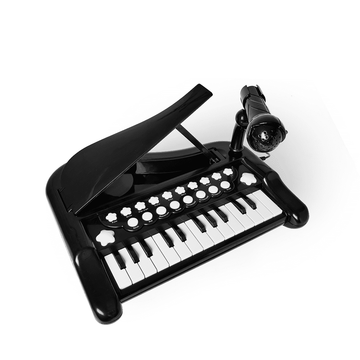 Elektrisk keyboard med mikrofon