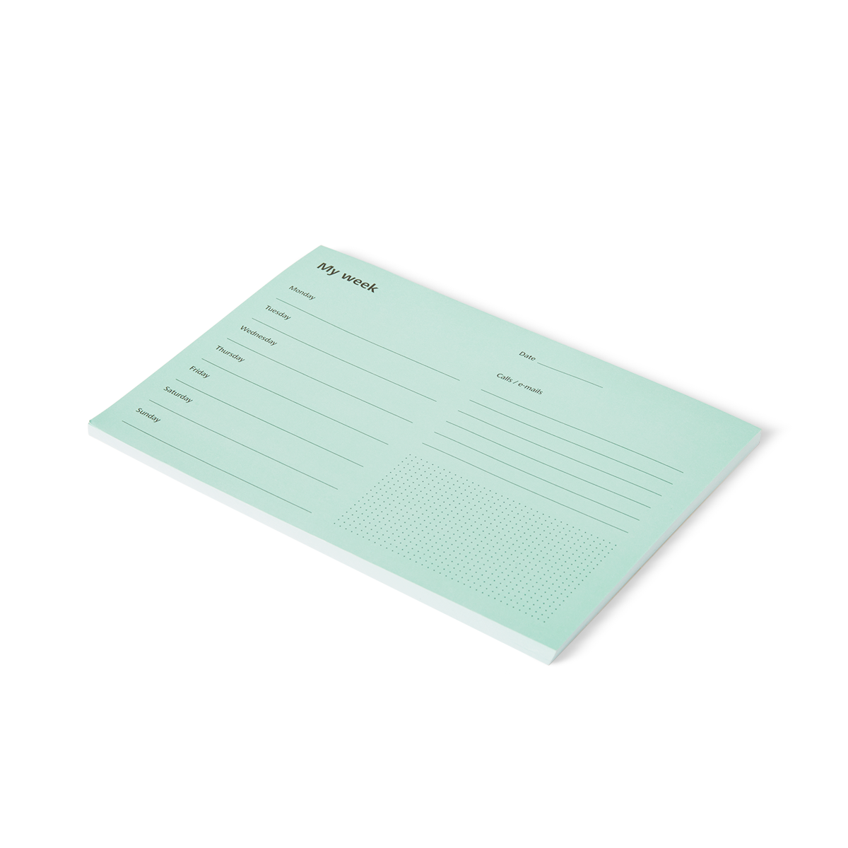 Weekly planner