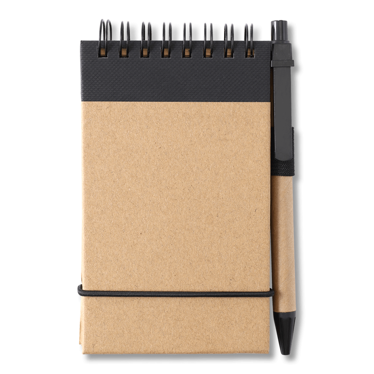 Notebook with ballpoint pen