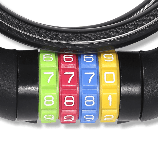 Coil lock with code