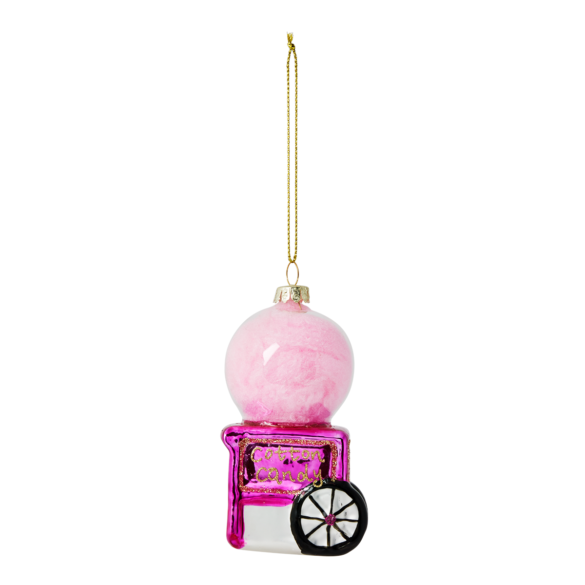 Christmas bauble. Candyfloss maker