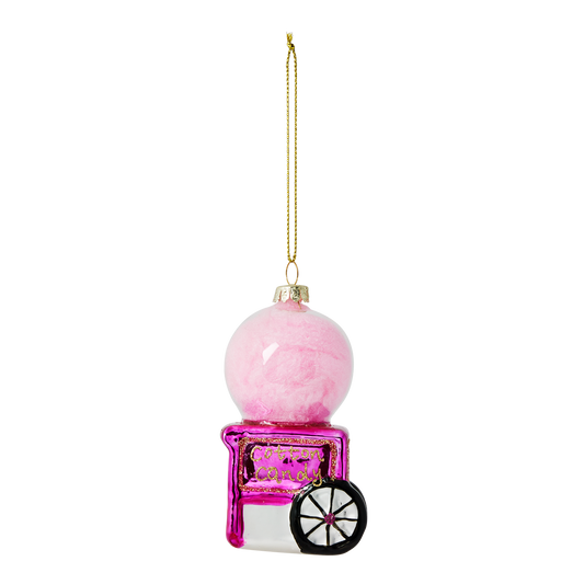 Christmas bauble. Candyfloss maker