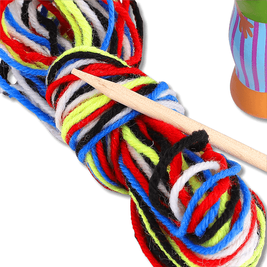 Knitting doll