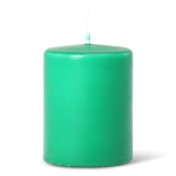 Pillar candle. 9 cm
