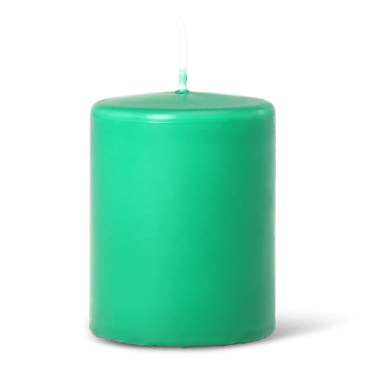 Pillar candle. 9 cm