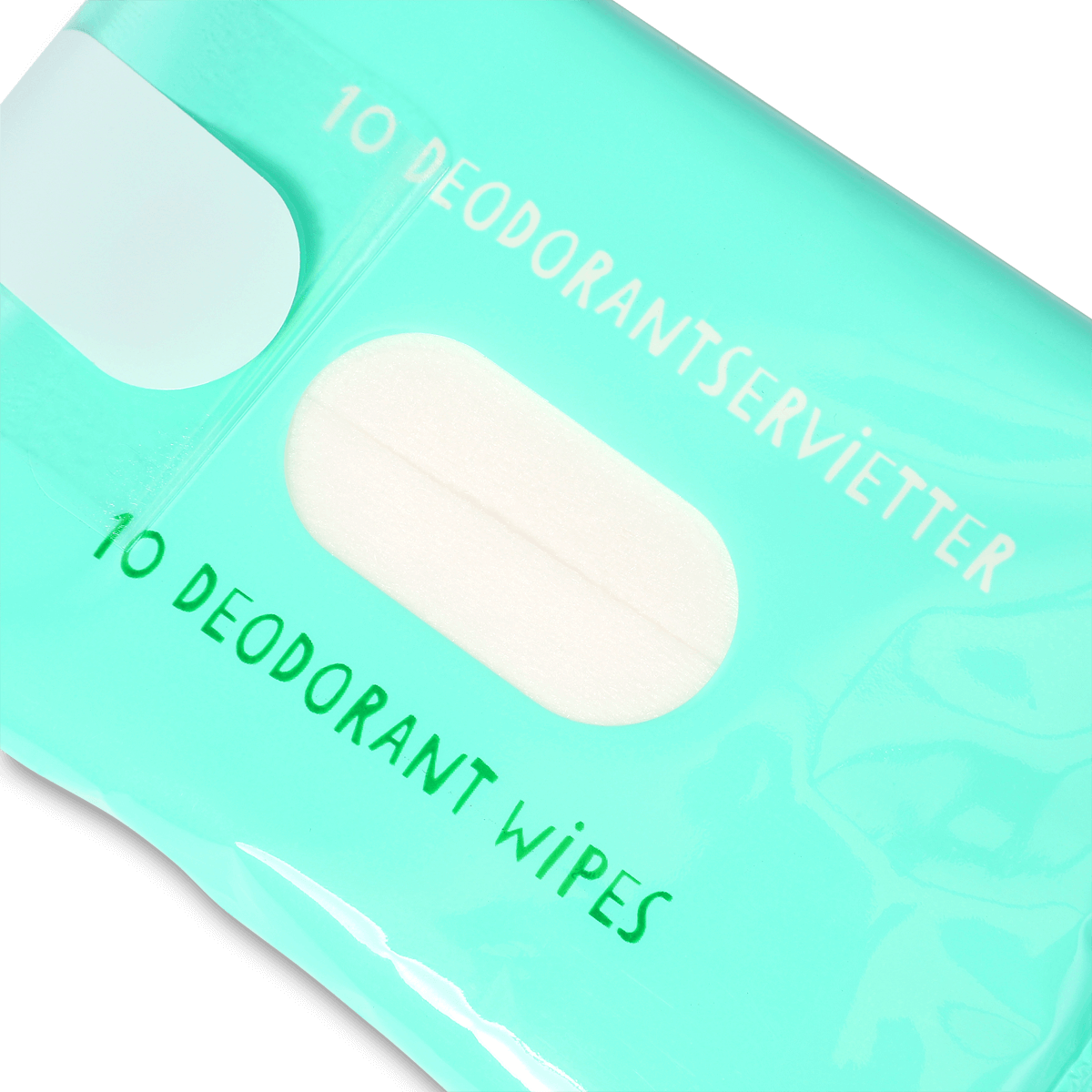 Deodorant wipes