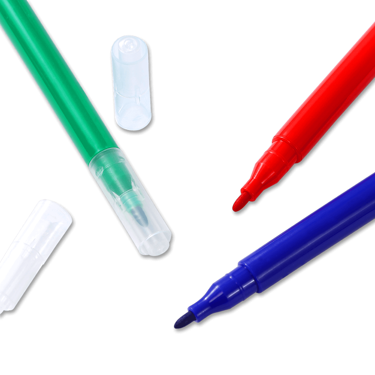 Felt tip pens