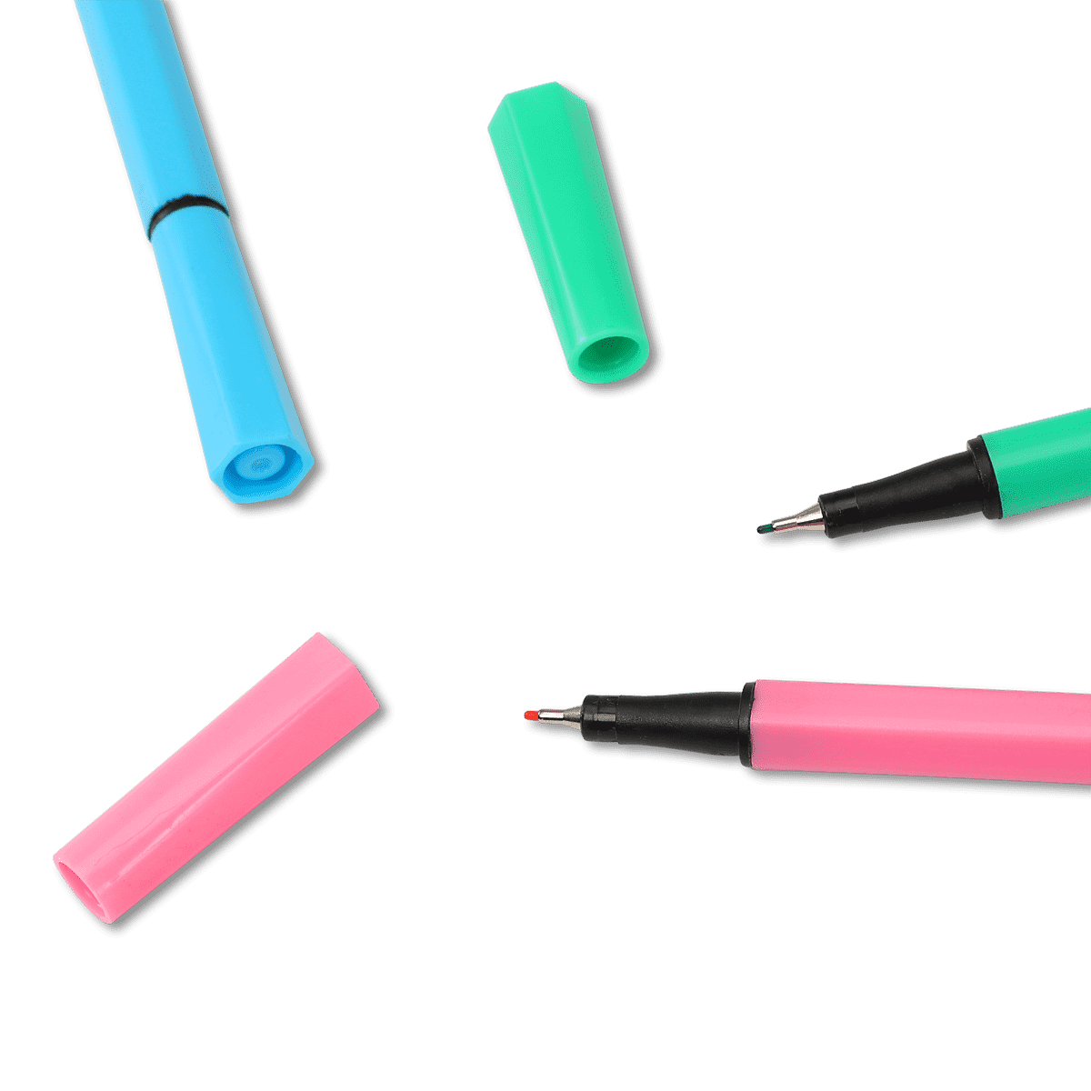 Thin-tipped pens
