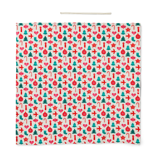 Gift wrapping. Reusable