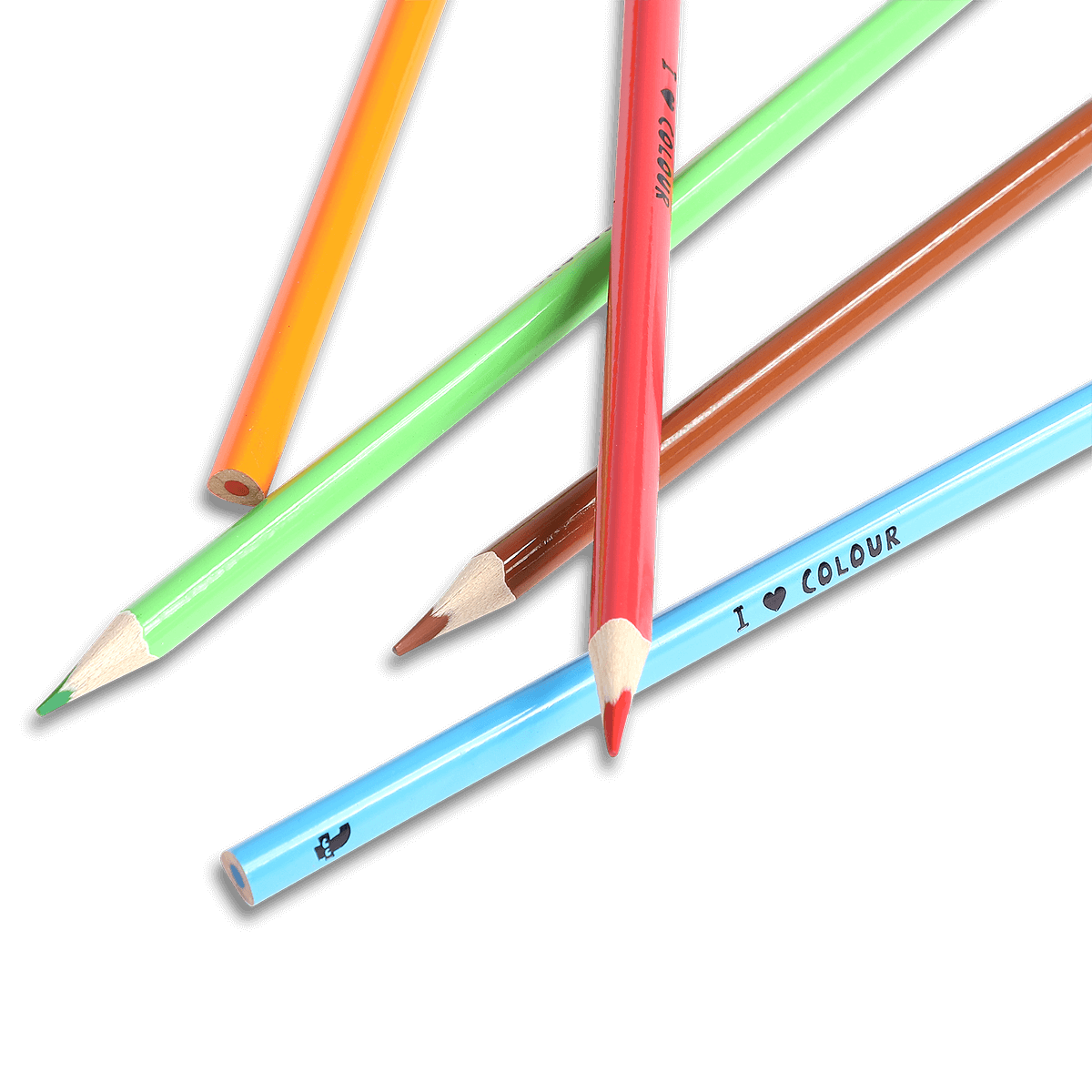 Coloured pencils - DEV - Flying Tiger Copenhagen