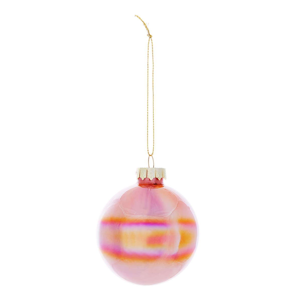 Christmas bauble. Fading colours