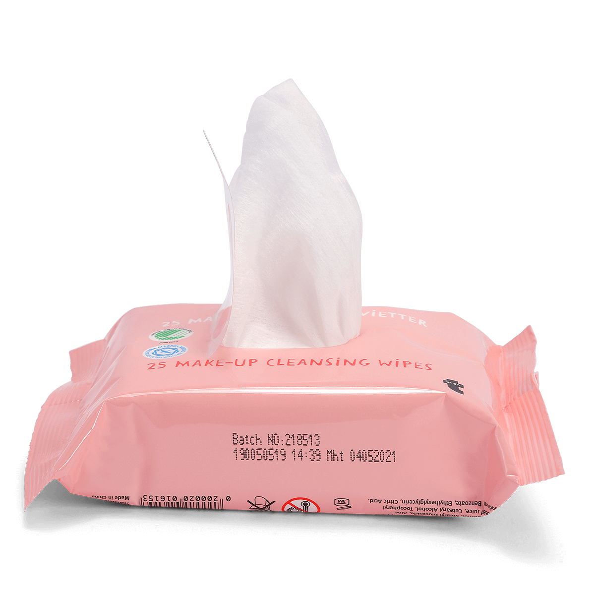 Make-up cleansing wipes
